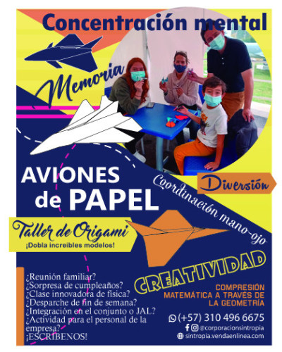 Taller aviones de Papel