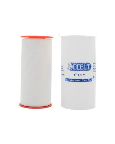 Esparadrapo de tela begut 4  * 5 yardas color blanco