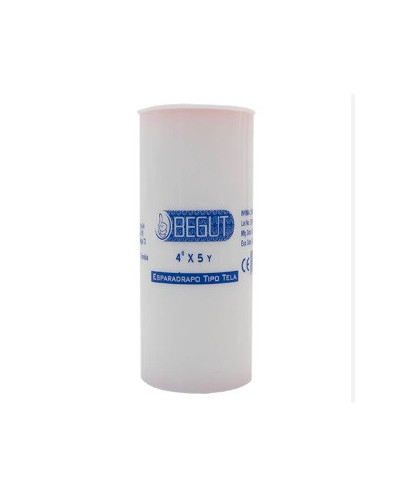 Esparadrapo de tela begut 4  * 5 yardas color blanco