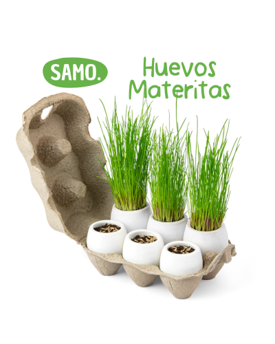 Huevos materitas x6 para jugar