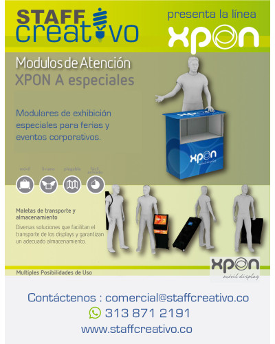 Modular de Exhibición  Xpon
