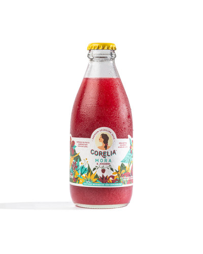 Soda Natural de Mora con Jengibre