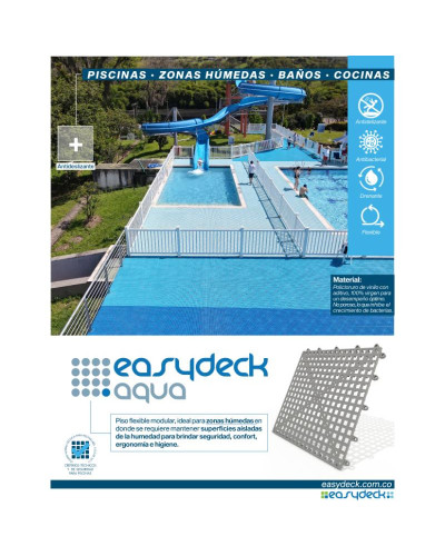 PISO MODULAR EASYDECK AQUA