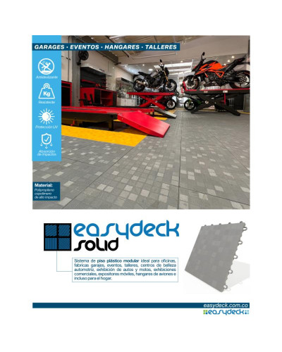 PISO MODULAR EASYDECK SOLID