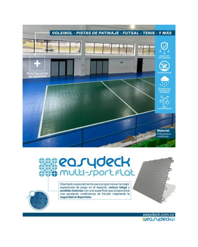 PISO MODULAR MULTISPORT FLAT