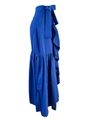 Falda Larga Bolero Adhara Azul