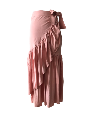 Falda Larga Bolero Adhara Palo de Rosa