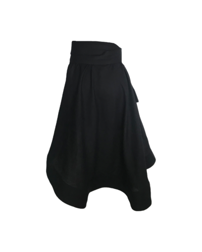 Falda Midi Esther Negro