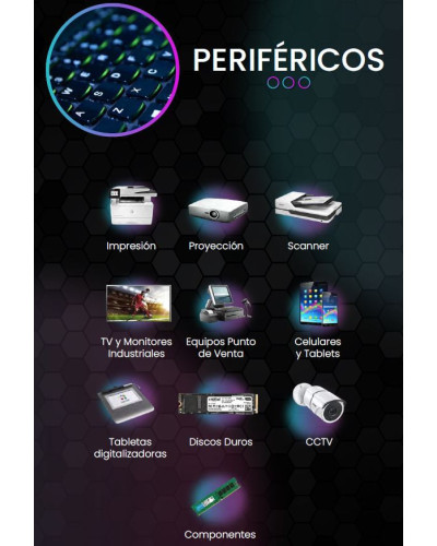 PERIFERICOS Y ACCESORIOS DEL AREA DE TI