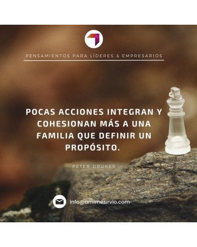 Lilderazgo en Familia, Empresa y Sociedad.