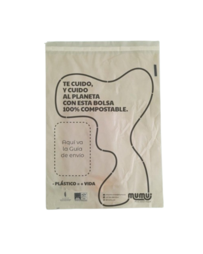 Bolsa Ecommerce talla XL compostable