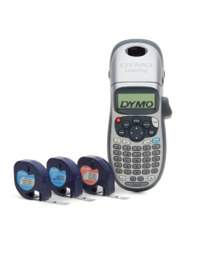Kit Rotuladora LetraTag 100 H Dymo + 3 Cintas