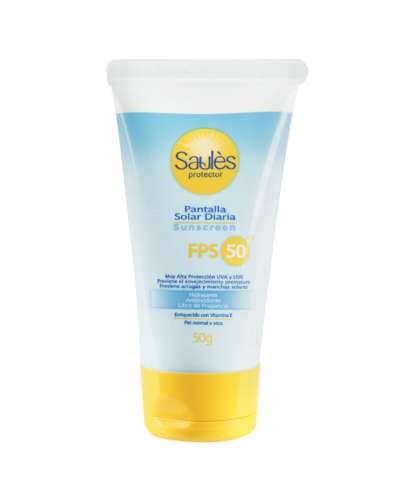 Pantalla Solar Saulès FPS50+ Uso Diario 50g
