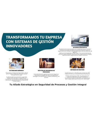 Oferta sistemas de gestión innovadores