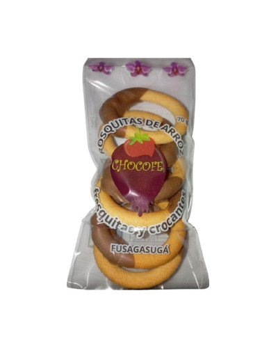Rosquitas de Arroz con chocolate