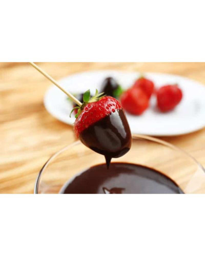 Fresas cubiertas de chocolate