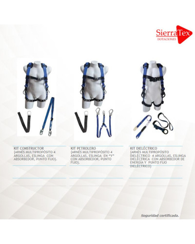 kit para trabajo en Alturas
