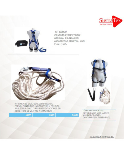 Kit Linea de Vida
