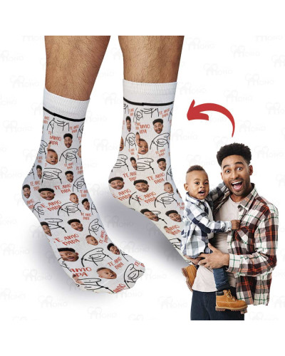 Media Canillera Personalizada, Te Amo Papá