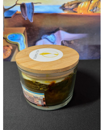 Vela homenaje tiempo suspendido 350 ml fragancia mandarina, jengibre y canela