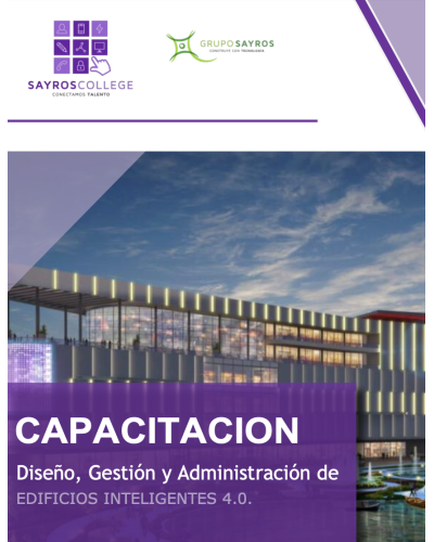 Capacitación en Diseño, Gestión y Administración de EDIFICIOS INTELIGENTES 4.0.