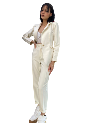 Pantalon Pompero Crema