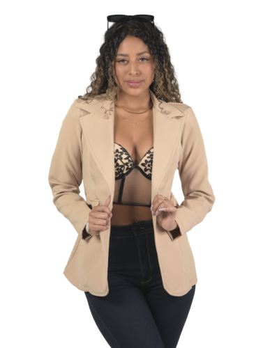 Blazer Clásico Beige