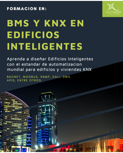 Formación en BMS y KNX en edificios inteligentes
